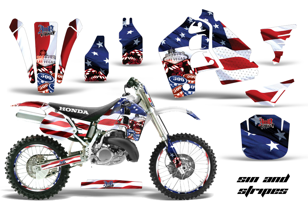 Honda CR500 Graphics Kit SIN NPs